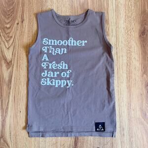 Trilogy Design Smoother Than Skippy Tank Top